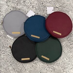 Tartan & Twine Round Zip Bag - Set Of 5